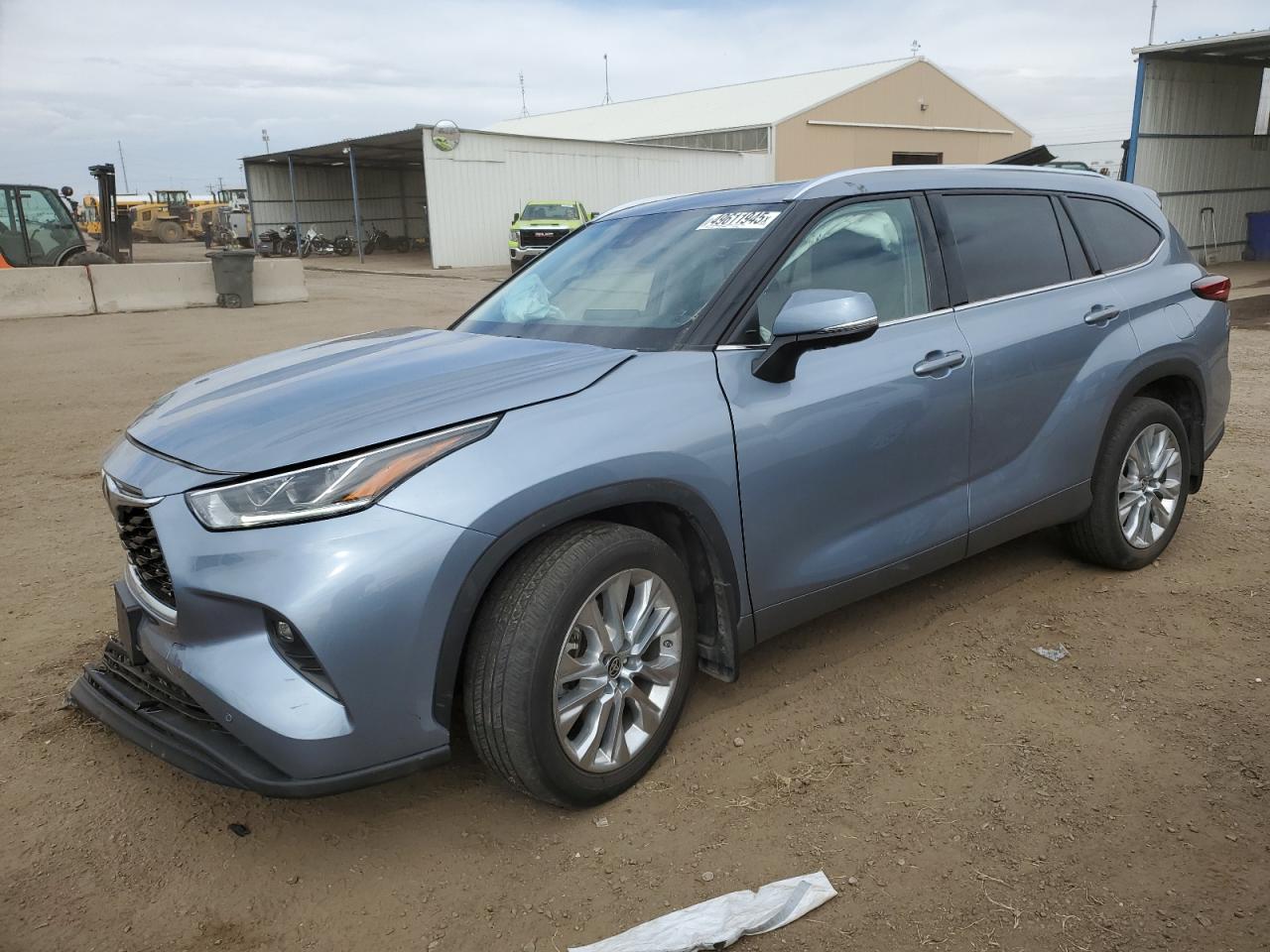 2022 TOYOTA HIGHLANDER LIMITED VIN:5TDDZRBH9NS223687