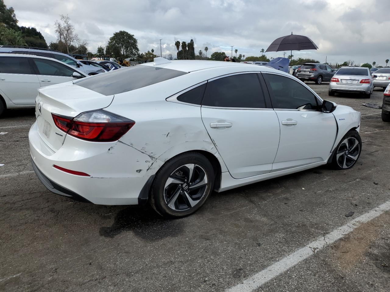 2022 HONDA INSIGHT EX VIN:19XZE4F58NE009143