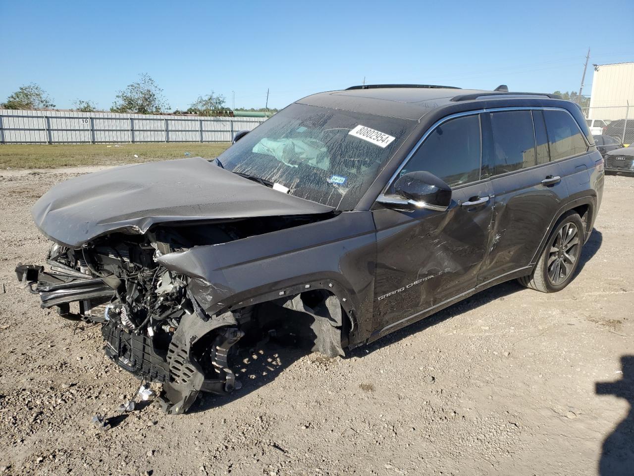 2022 JEEP GRAND CHEROKEE OVERLAND VIN:1C4RJHDG6N8599344