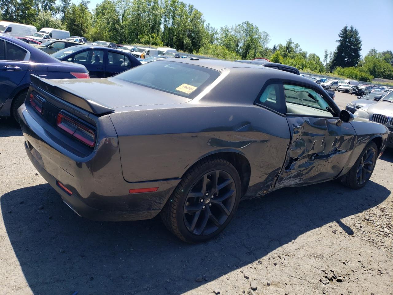 2022 DODGE CHALLENGER SXT VIN:2C3CDZAG7NH257343