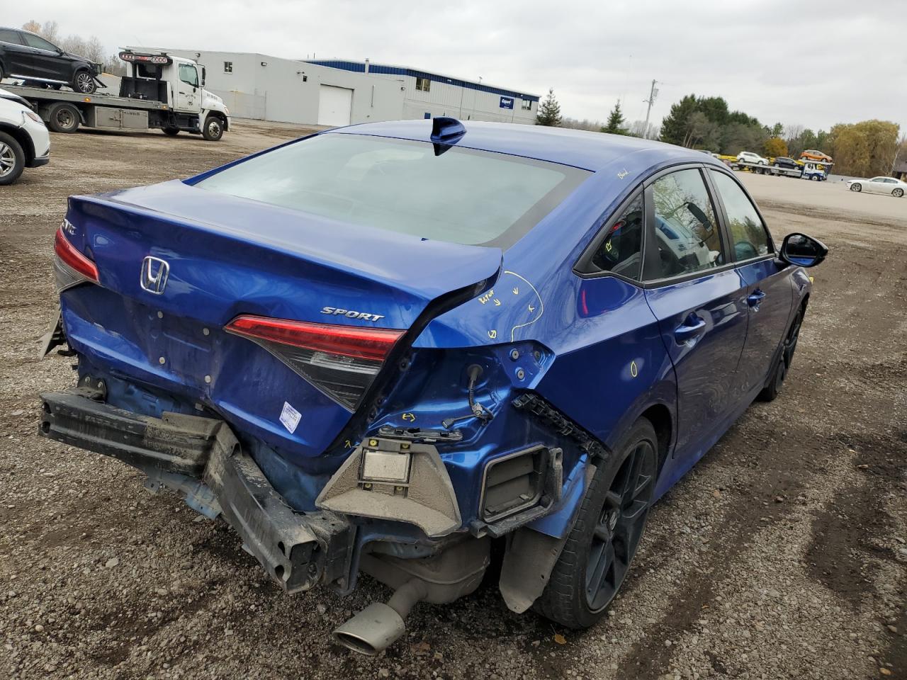 2022 HONDA CIVIC SPORT VIN:2HGFE2F59NH128123