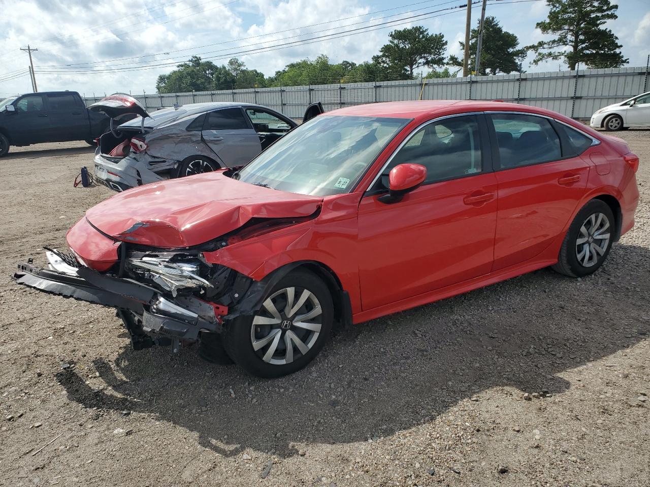 2023 HONDA CIVIC LX VIN:2HGFE2F23PH566760