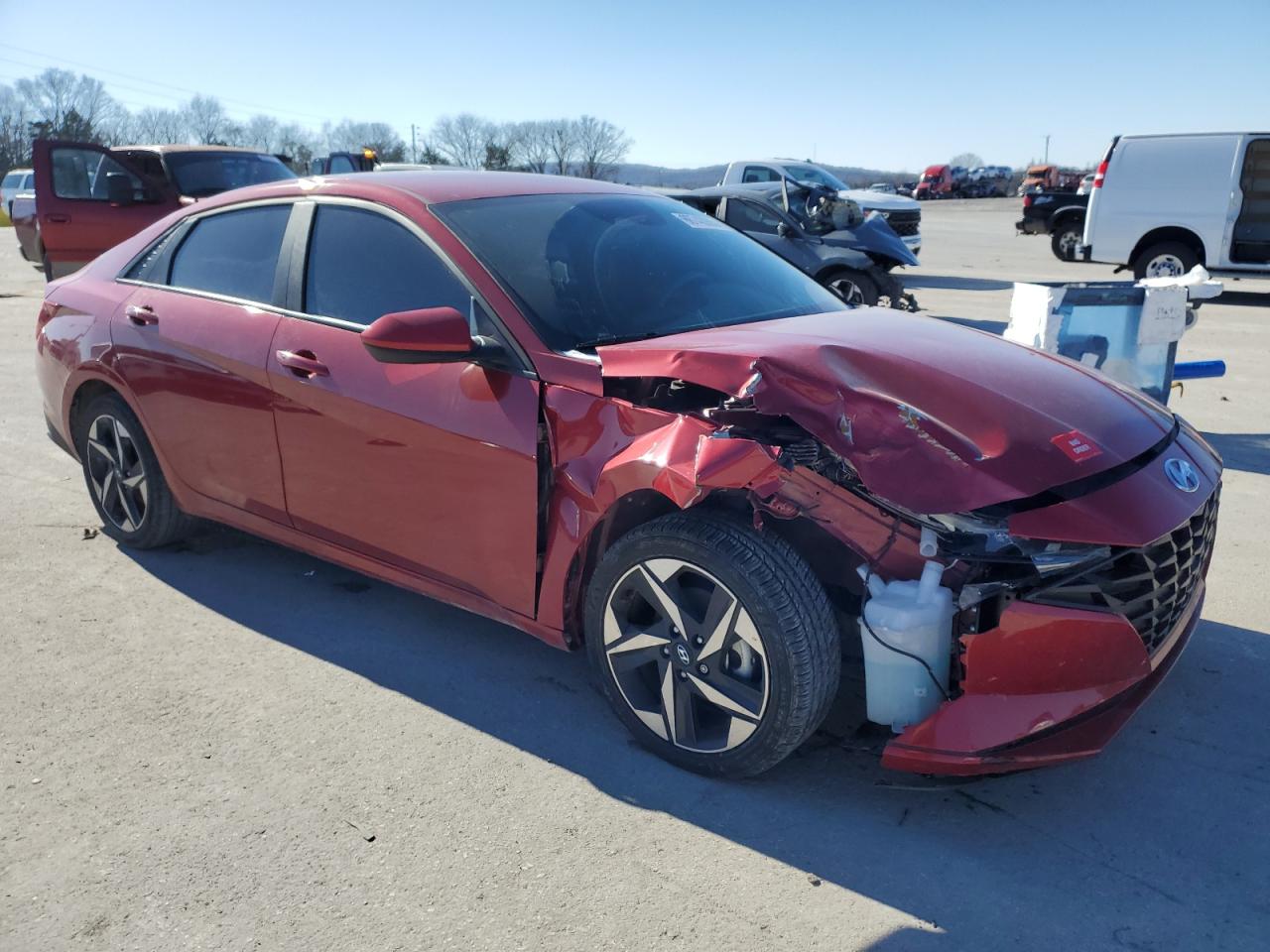 2023 HYUNDAI ELANTRA SEL VIN:KMHLS4AG4PU417940