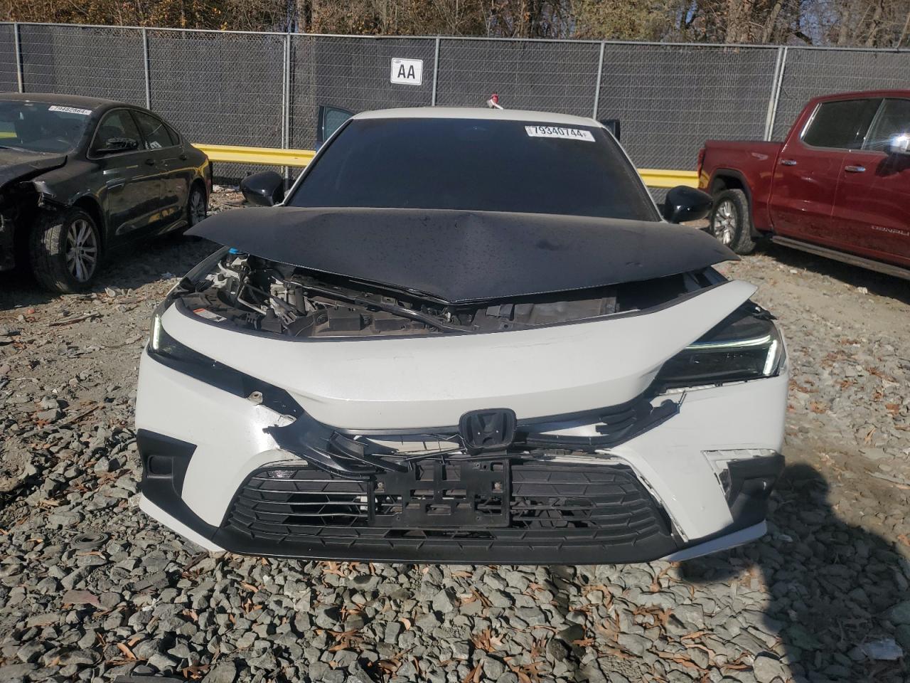 2022 HONDA CIVIC SPORT VIN:2HGFE2F5XNH501962