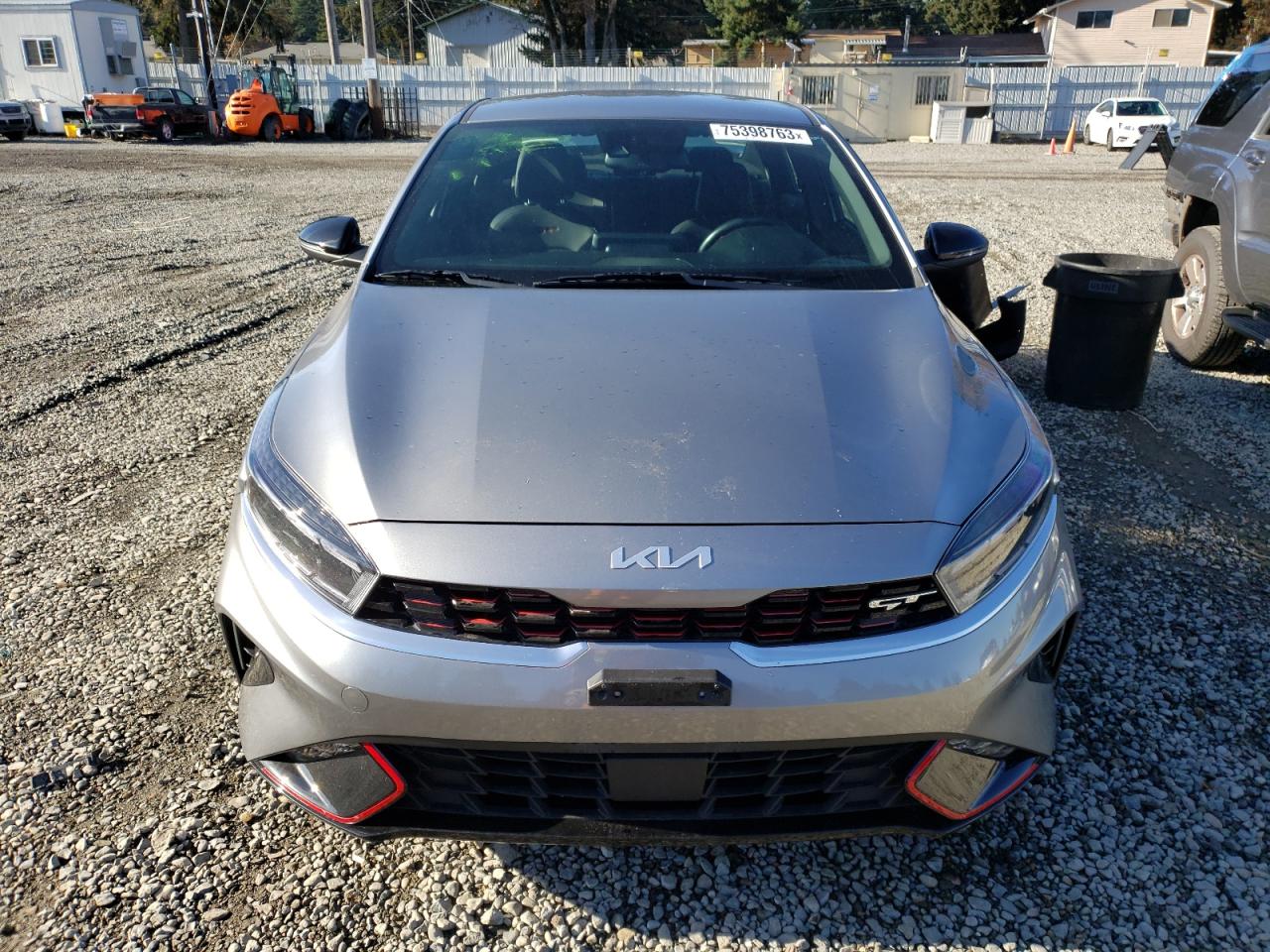 2022 KIA FORTE GT VIN:3KPF44AC5NE493302