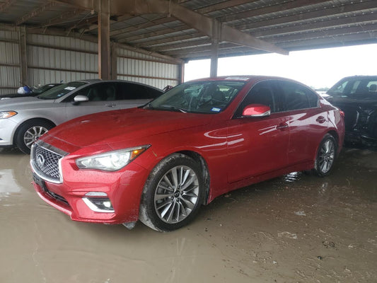 2022 INFINITI Q50 LUXE VIN:JN1EV7BR0NM342630