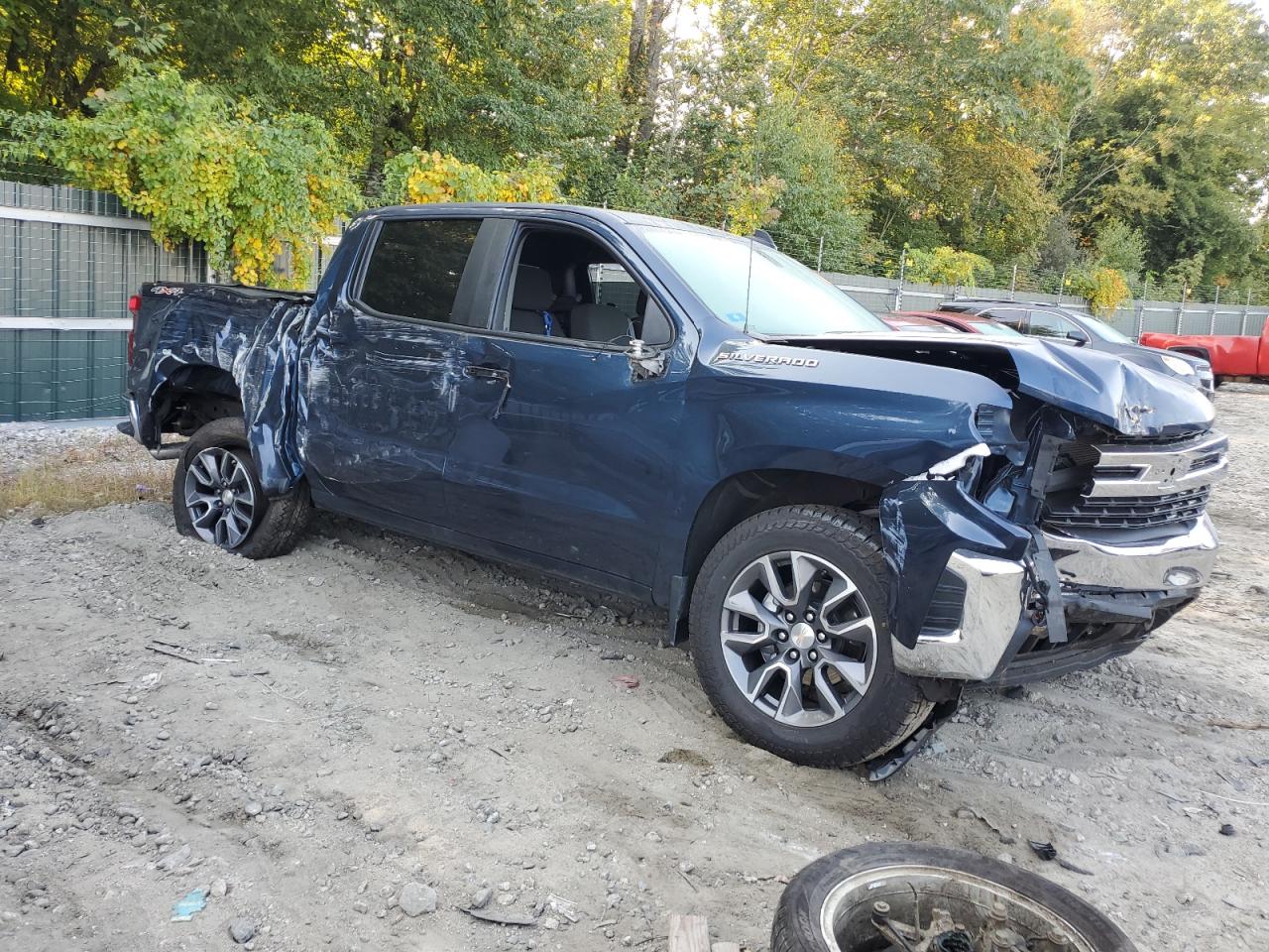 2022 CHEVROLET SILVERADO LTD K1500 LT-L VIN:3GCPYJEK3NG196235