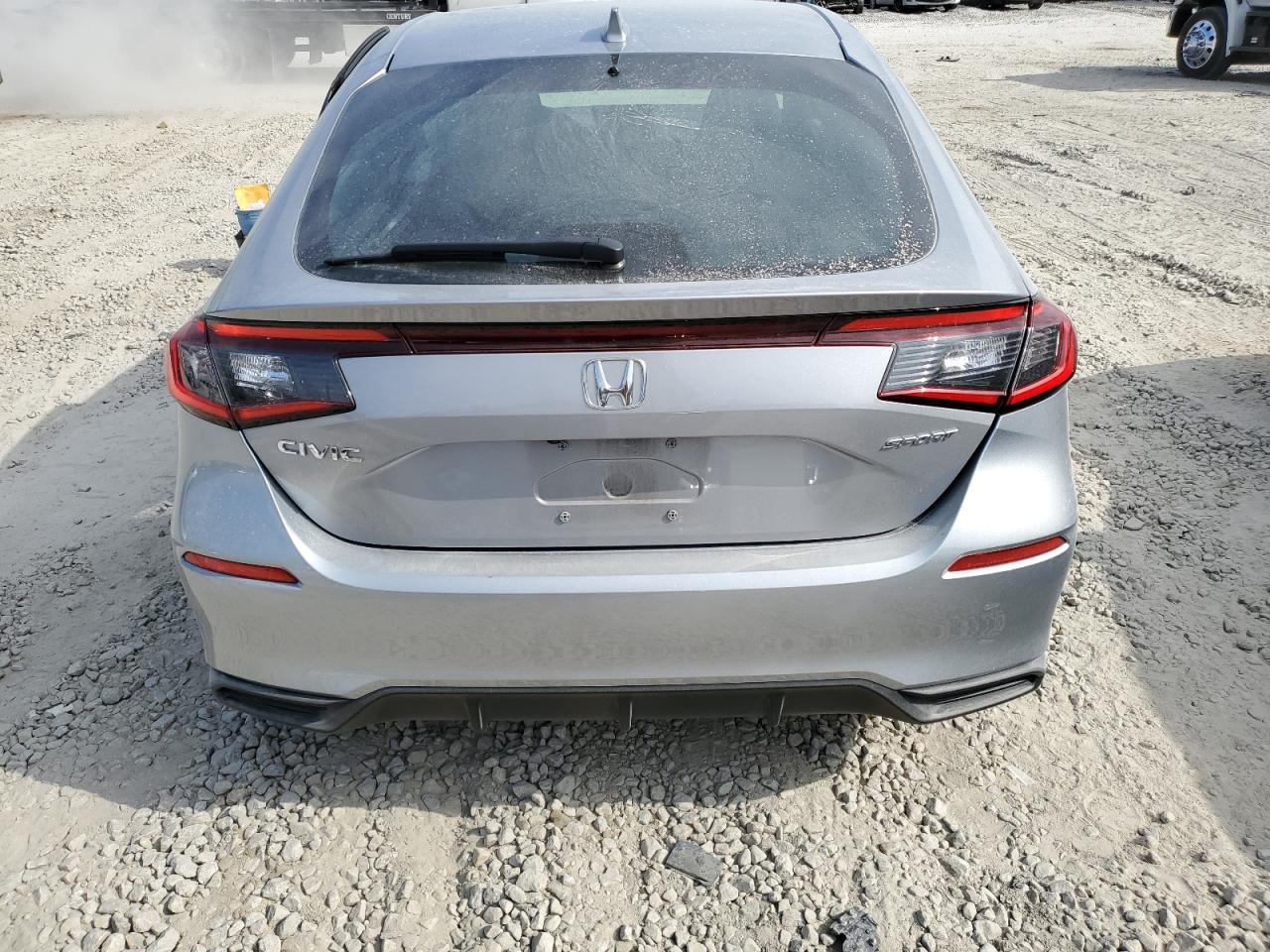 2022 HONDA CIVIC SPORT VIN:19XFL2H81NE005567