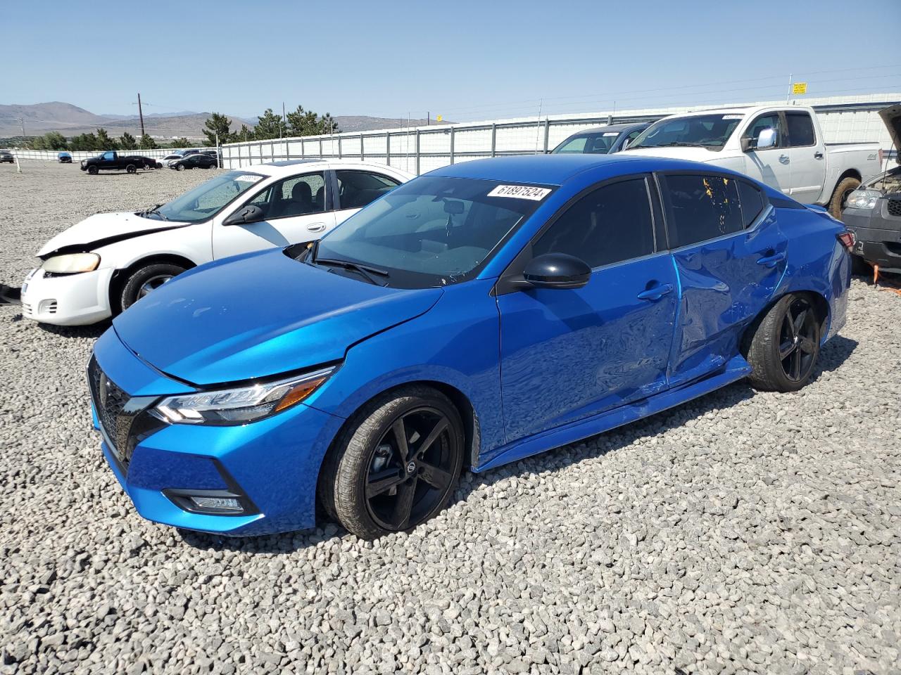 2022 NISSAN SENTRA SR VIN:3N1AB8DV8NY321156