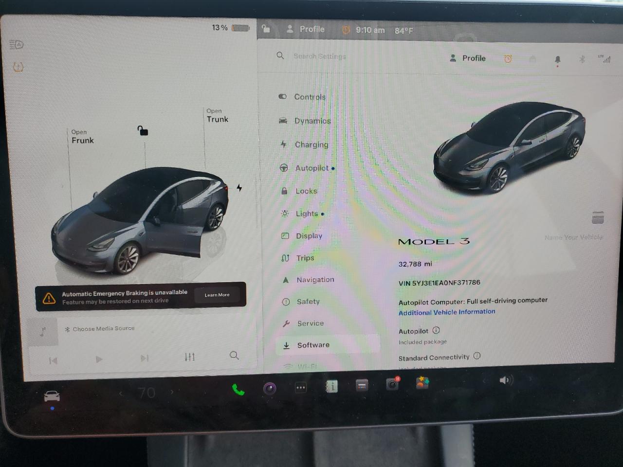 2022 TESLA MODEL 3  VIN:5YJ3E1EA0NF371786