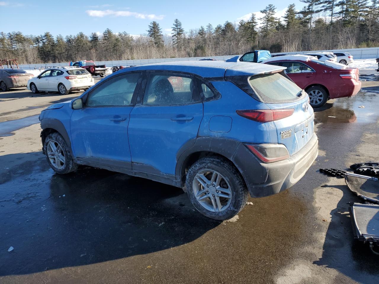 2022 HYUNDAI KONA SEL VIN:KM8K2CAB5NU768606