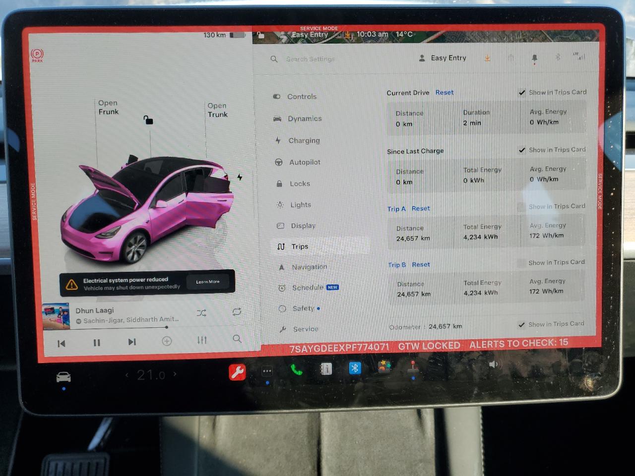 2023 TESLA MODEL Y  VIN:7SAYGDEEXPF774071