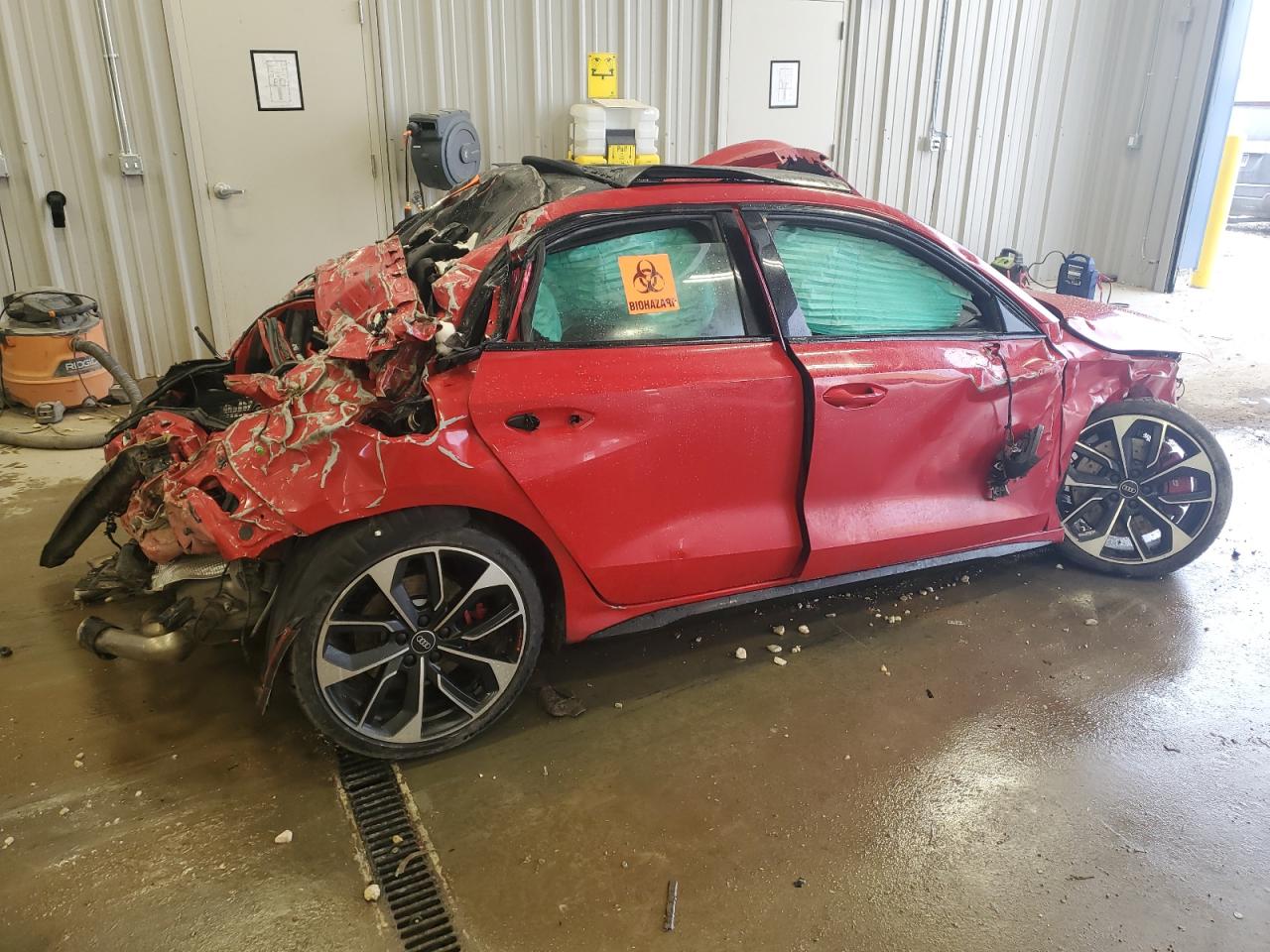 2022 AUDI S3 PRESTIGE VIN:WAUJ3DGY4NA002282