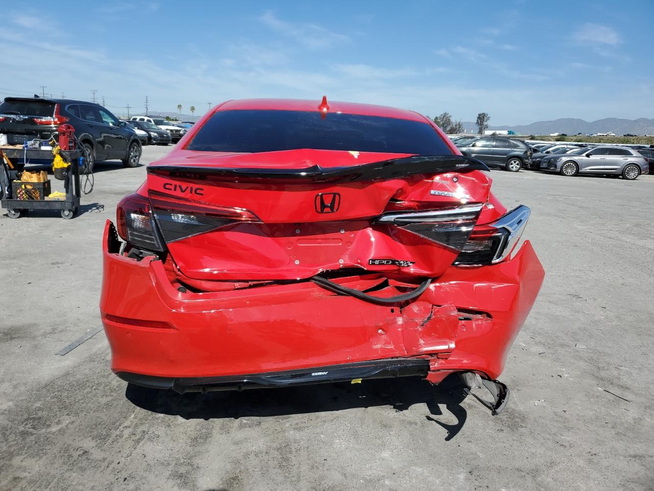 2022 HONDA CIVIC TOURING VIN:2HGFE1F98NH304205
