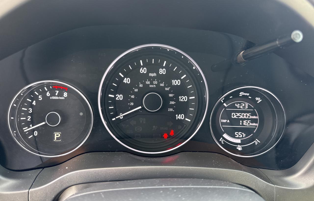 2022 HONDA HR-V LX VIN:3CZRU5H39NM708947