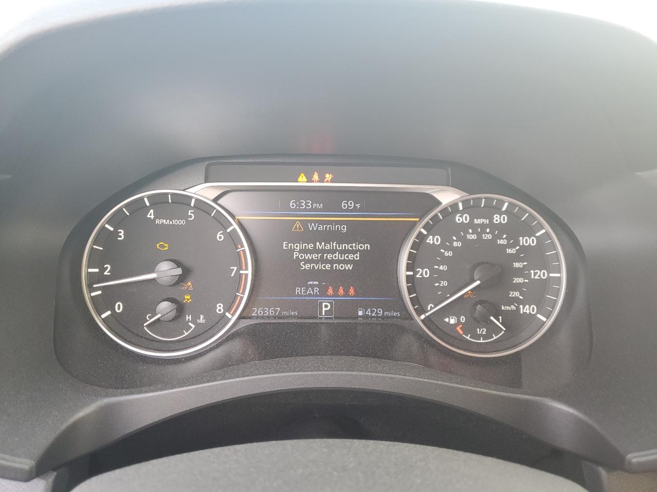2023 NISSAN ALTIMA SV VIN:1N4BL4DV1PN425534