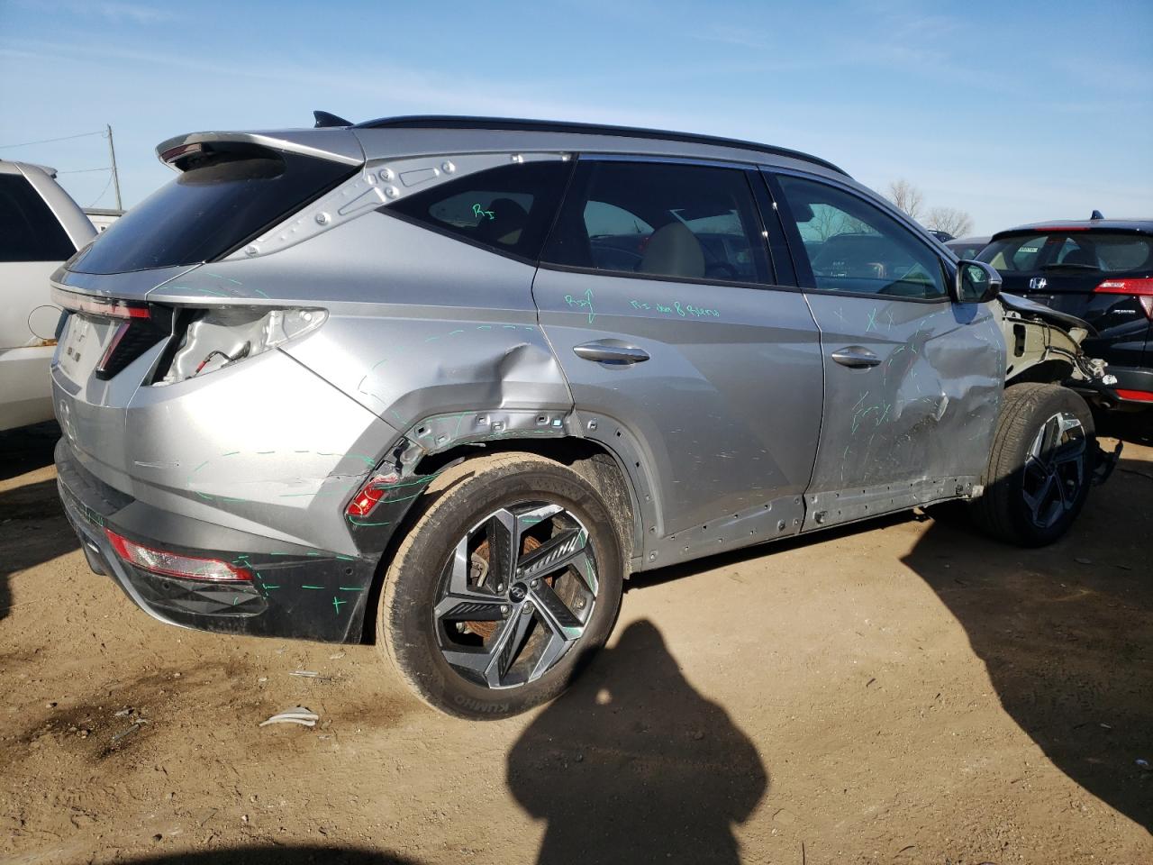 2022 HYUNDAI TUCSON LIMITED VIN:5NMJE3AE4NH149729