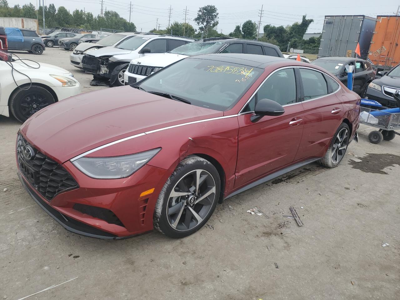 2023 HYUNDAI SONATA SEL PLUS VIN:KMHL44J22PA326567