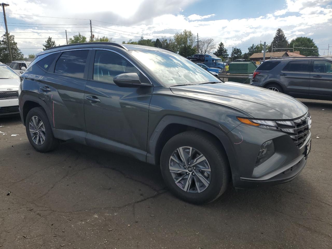 2023 HYUNDAI TUCSON BLUE VIN:KM8JBCA16PU097632