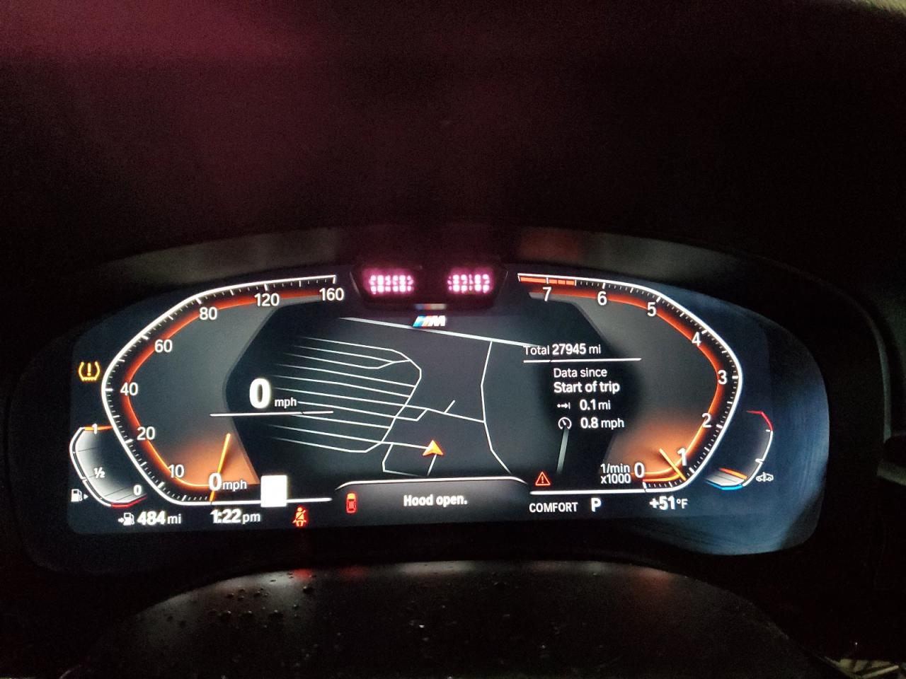 2022 BMW 540 XI VIN:WBA73BJ01NWX58415