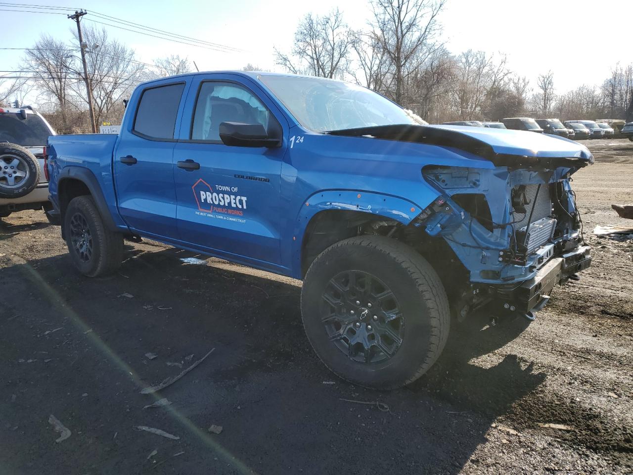 2024 CHEVROLET COLORADO TRAIL BOSS VIN:1GCPTEEK5R1153588