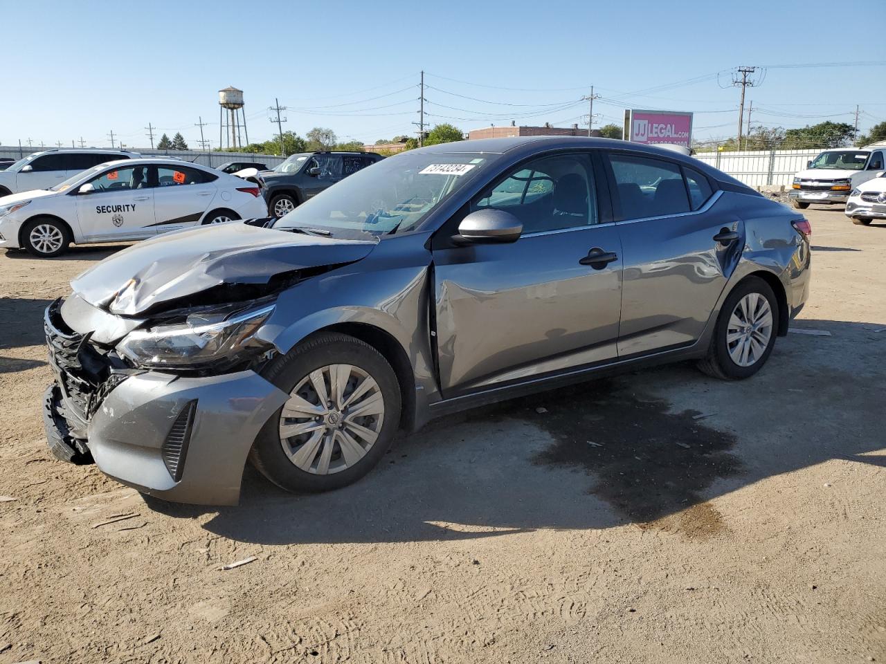 2024 NISSAN SENTRA S VIN:3N1AB8BV5RY278369