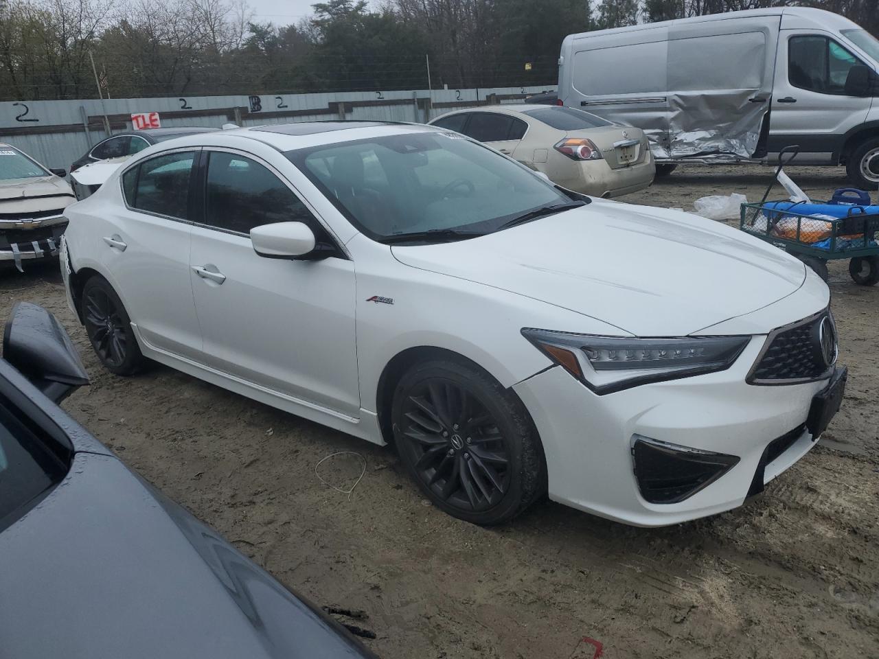 2022 ACURA ILX PREMIUM A-SPEC VIN:19UDE2F80NA001096