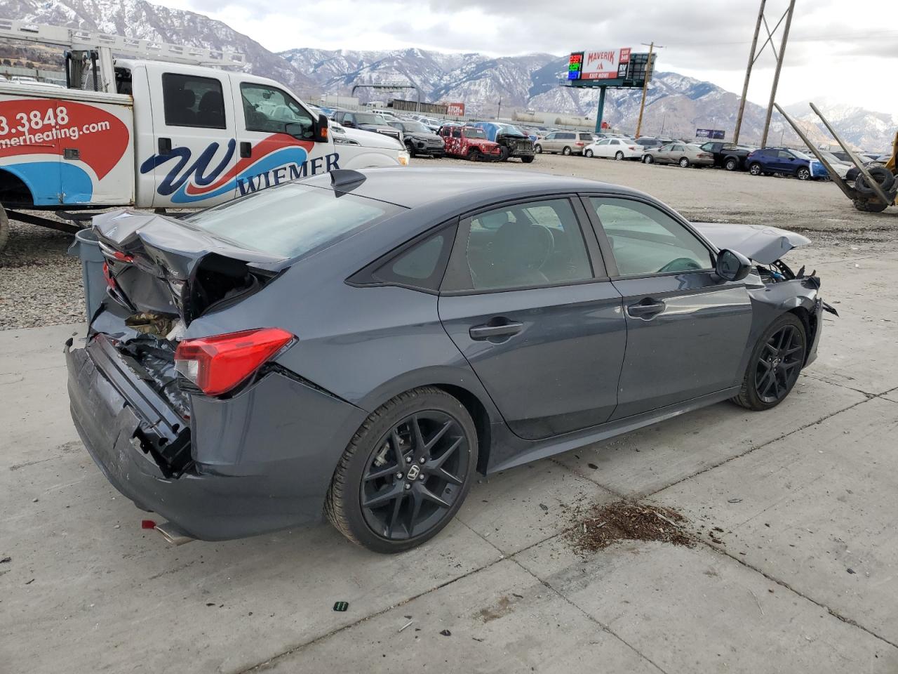 2022 HONDA CIVIC SPORT VIN:2HGFE2F5XNH608770