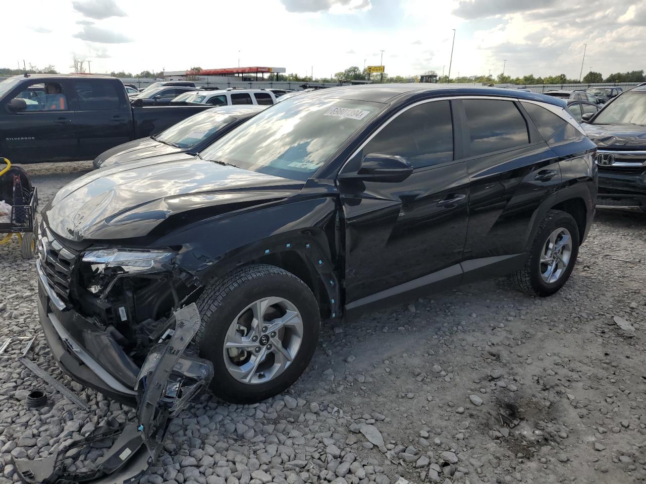 2022 HYUNDAI TUCSON SE VIN:5NMJACAE0NH058632