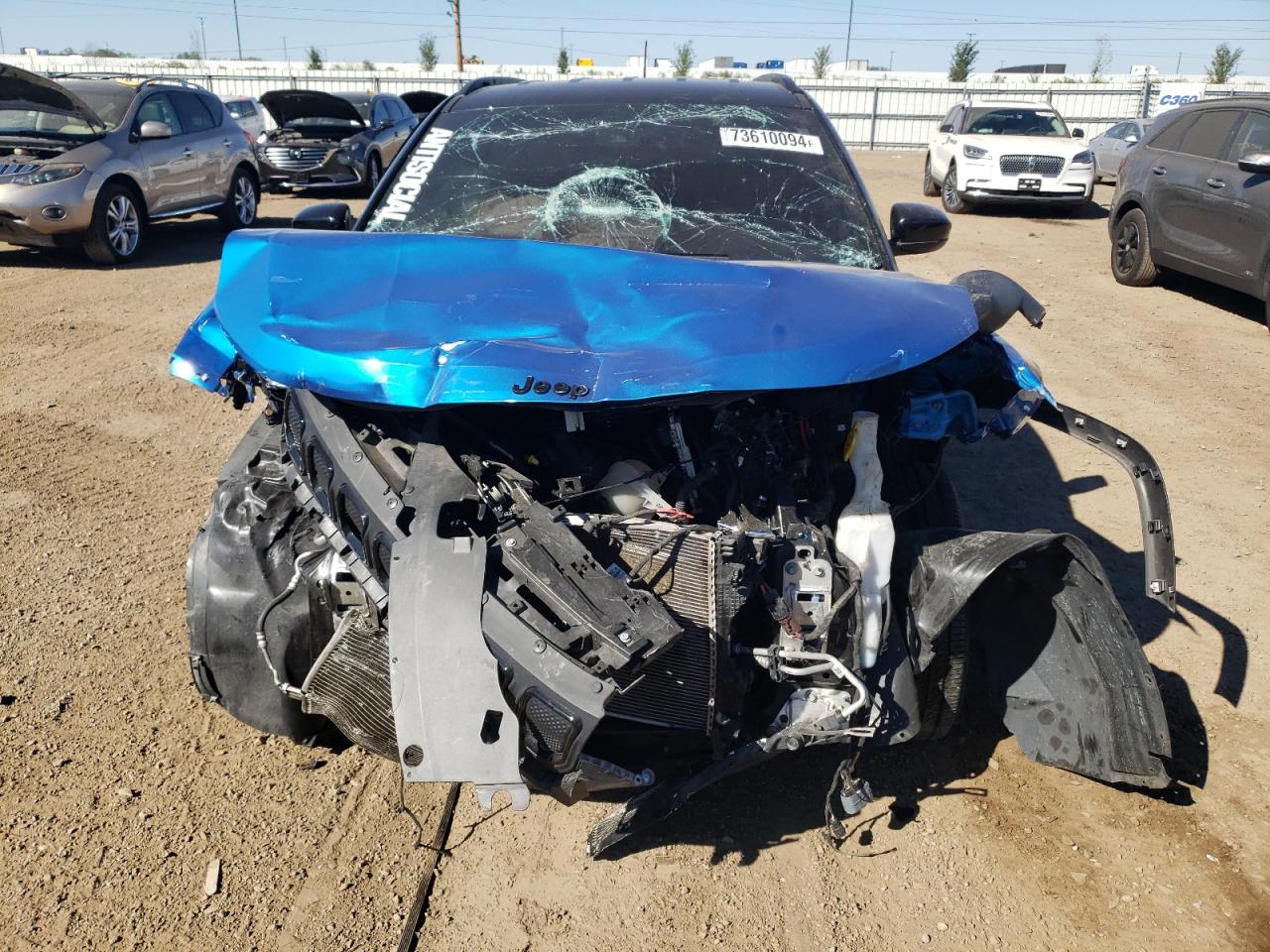 2022 JEEP COMPASS LATITUDE VIN:3C4NJDBB2NT195456