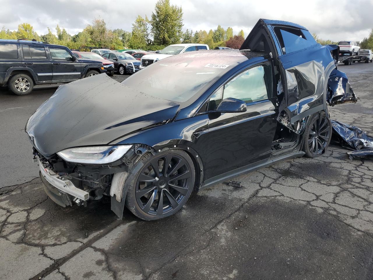2022 TESLA MODEL X  VIN:7SAXCBE5XNF363276