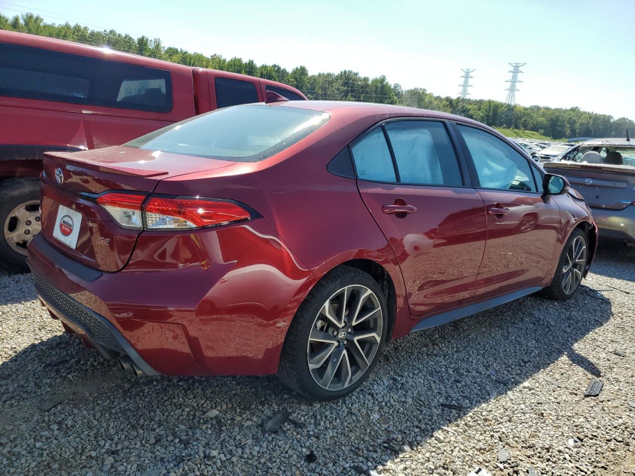2022 TOYOTA COROLLA SE VIN:5YFP4MCE6NP131321