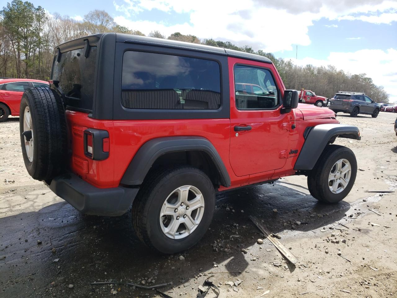 2022 JEEP WRANGLER SPORT VIN:1C4GJXAG3NW163763