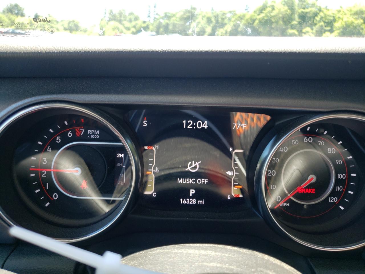 2022 JEEP GLADIATOR MOJAVE VIN:1C6JJTEG9NL135127