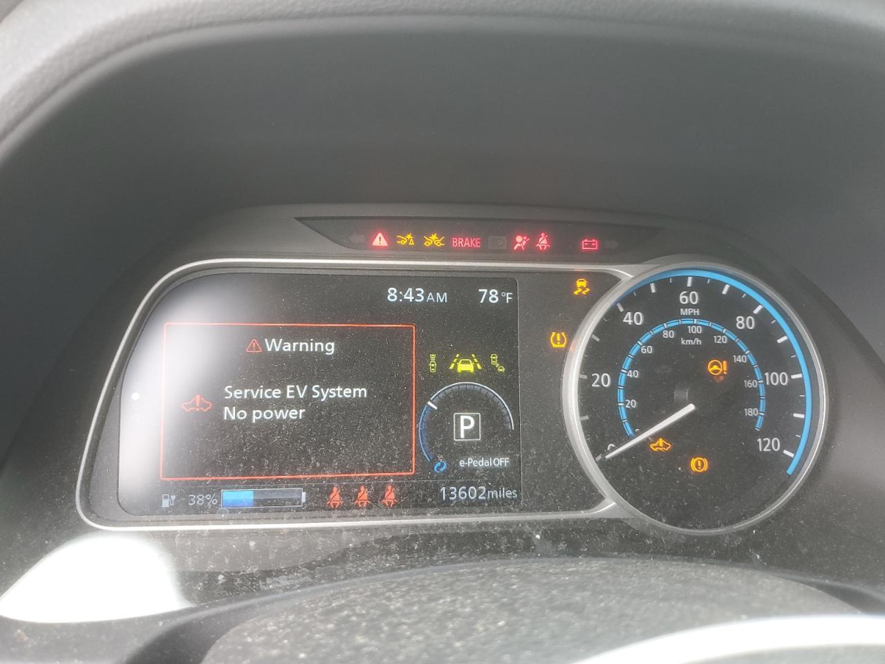 2022 NISSAN LEAF S VIN:1N4AZ1BV8NC564256