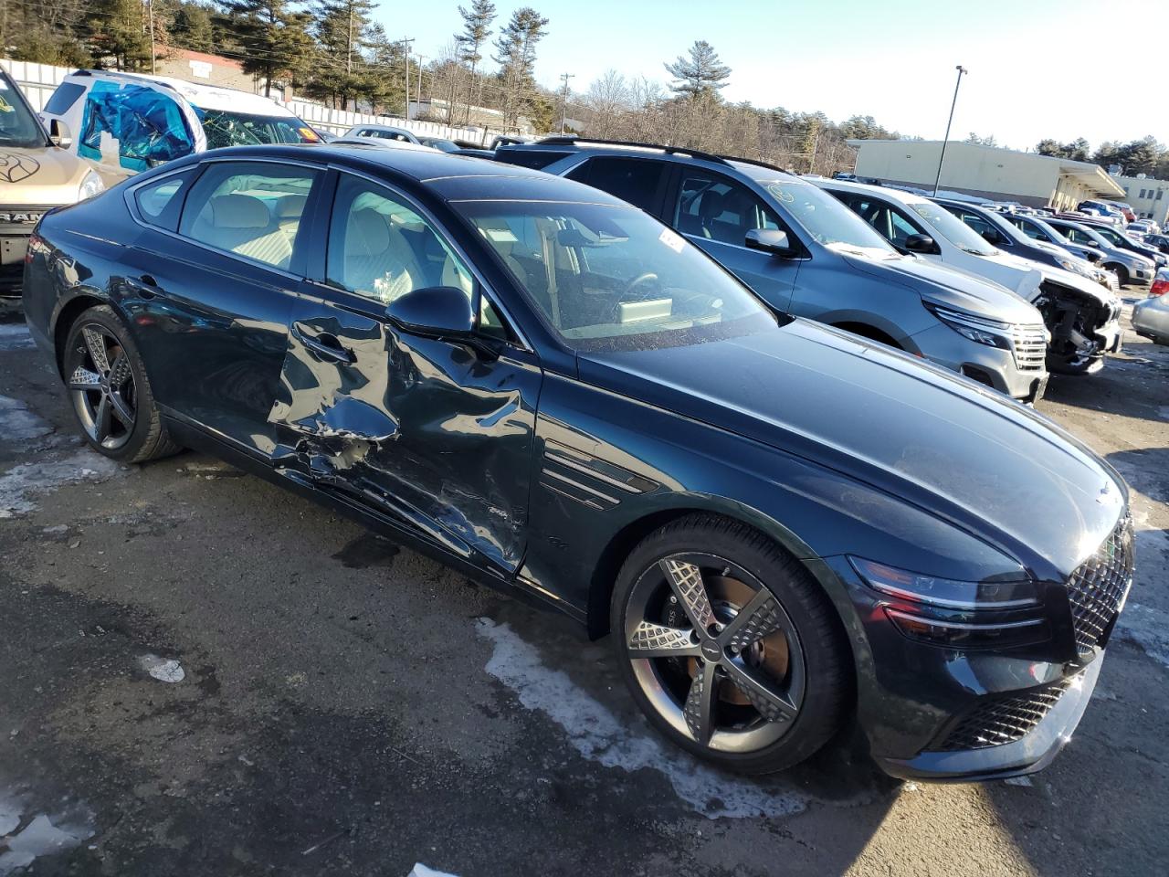 2024 GENESIS G80 SPORT VIN:KMTGB4SDDRU227880