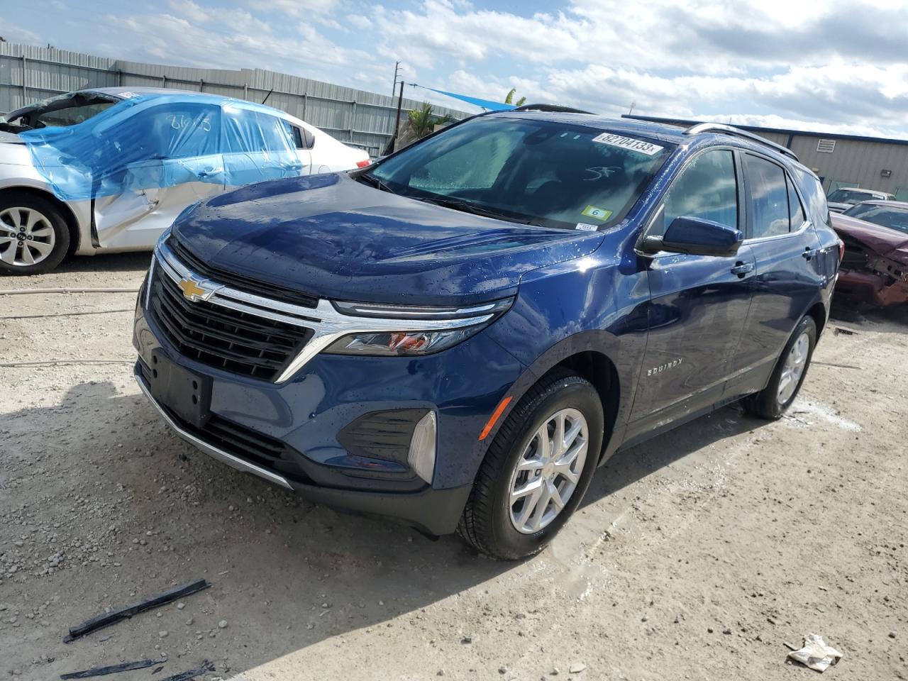 2022 CHEVROLET EQUINOX LT VIN:3GNAXUEV2NL290500