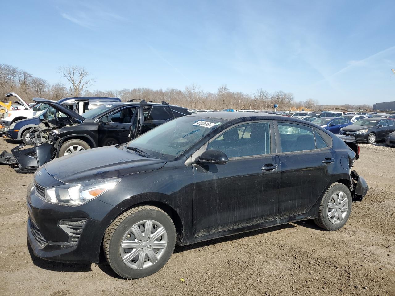 2022 KIA RIO LX VIN:3KPA24AD3NE501857