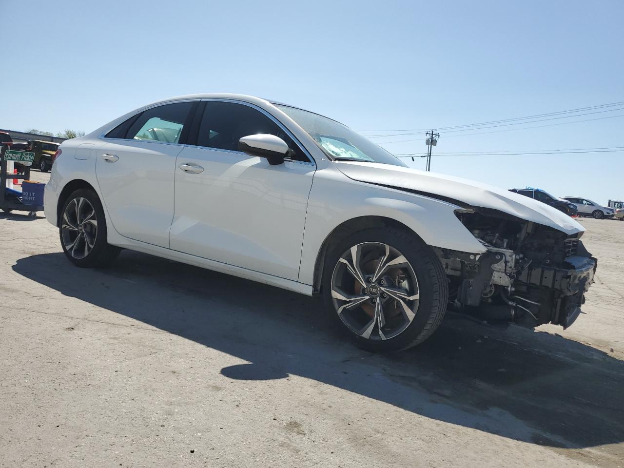2022 AUDI A3 PREMIUM VIN:WAUGUDGY0NA057433