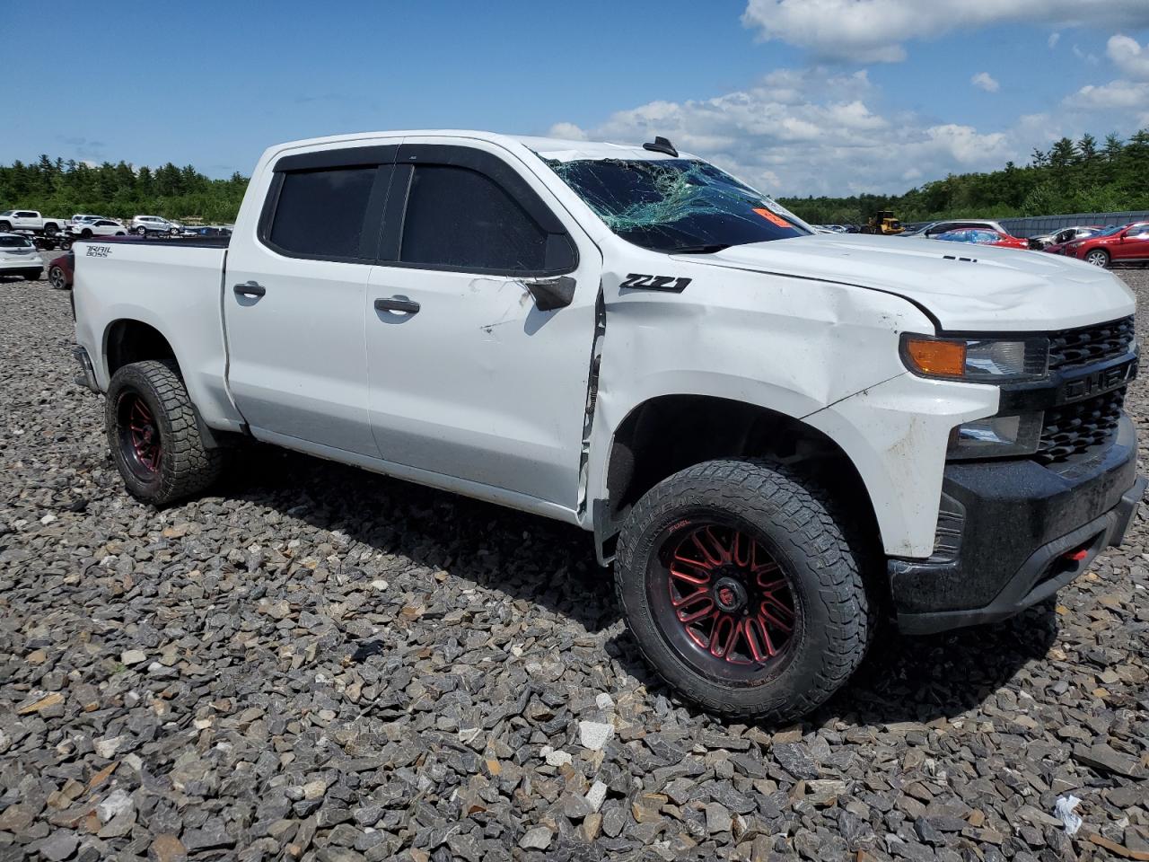 2022 CHEVROLET SILVERADO LTD K1500 TRAIL BOSS CUSTOM VIN:1GCPYCEL2NZ153655