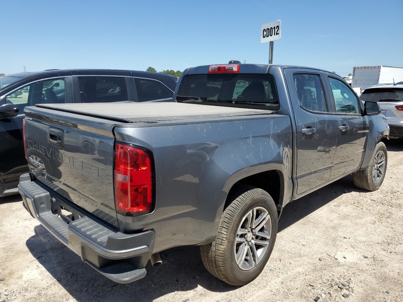 2022 CHEVROLET COLORADO  VIN:1GCGSBEA8N1172493