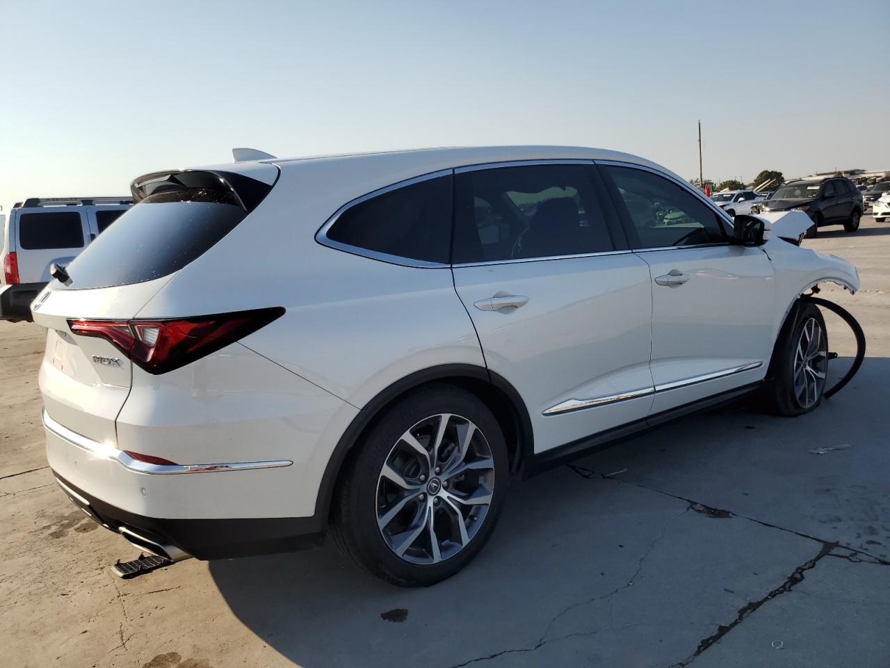 2022 ACURA MDX TECHNOLOGY VIN:5J8YD9H45NL007875