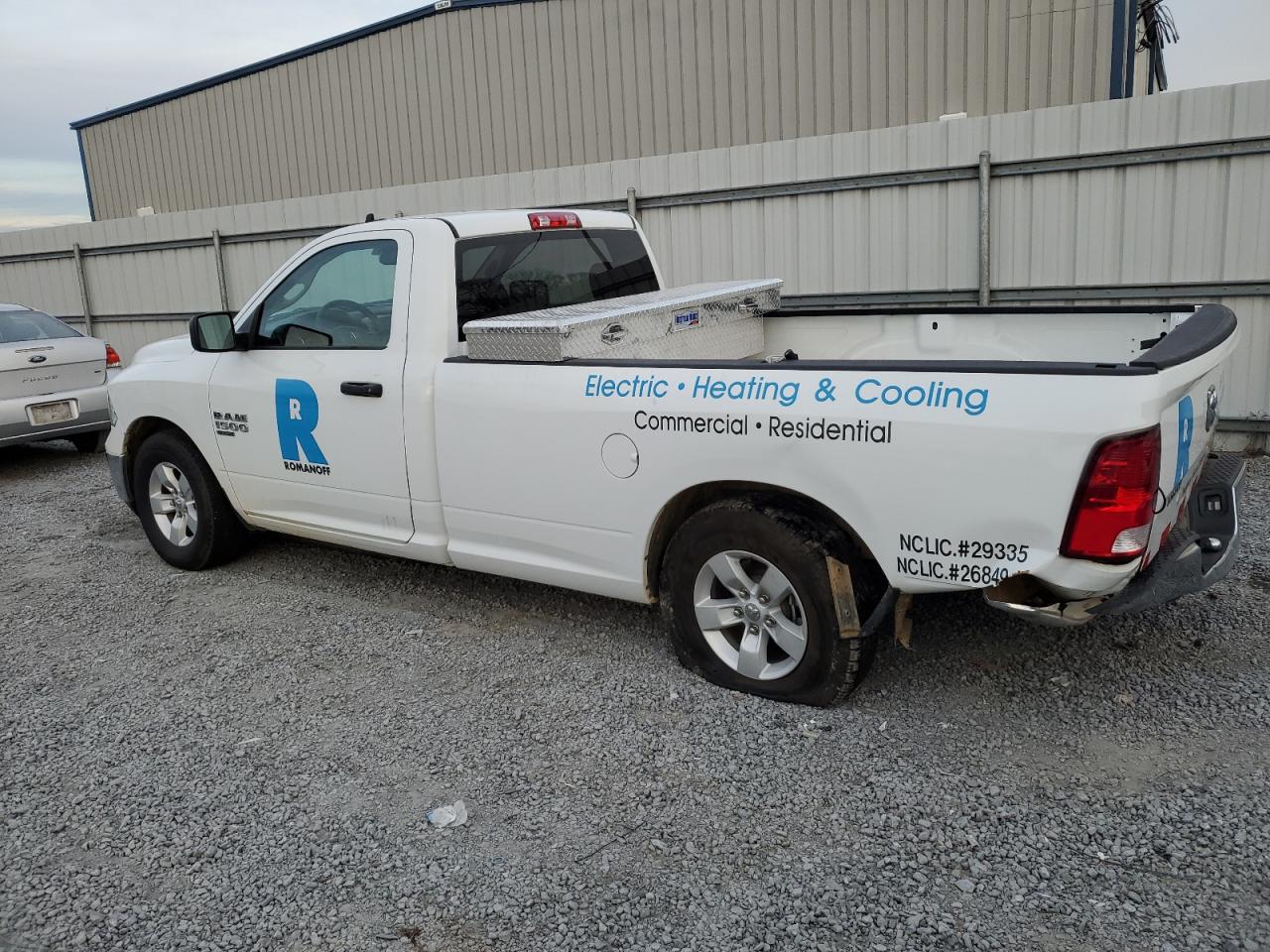 2022 RAM 1500 CLASSIC TRADESMAN VIN:3C6JR6DG4NG283937