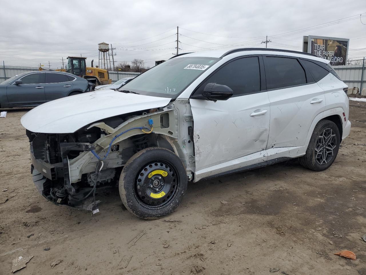 2022 HYUNDAI TUCSON N LINE VIN:KM8JFCAE8NU102947