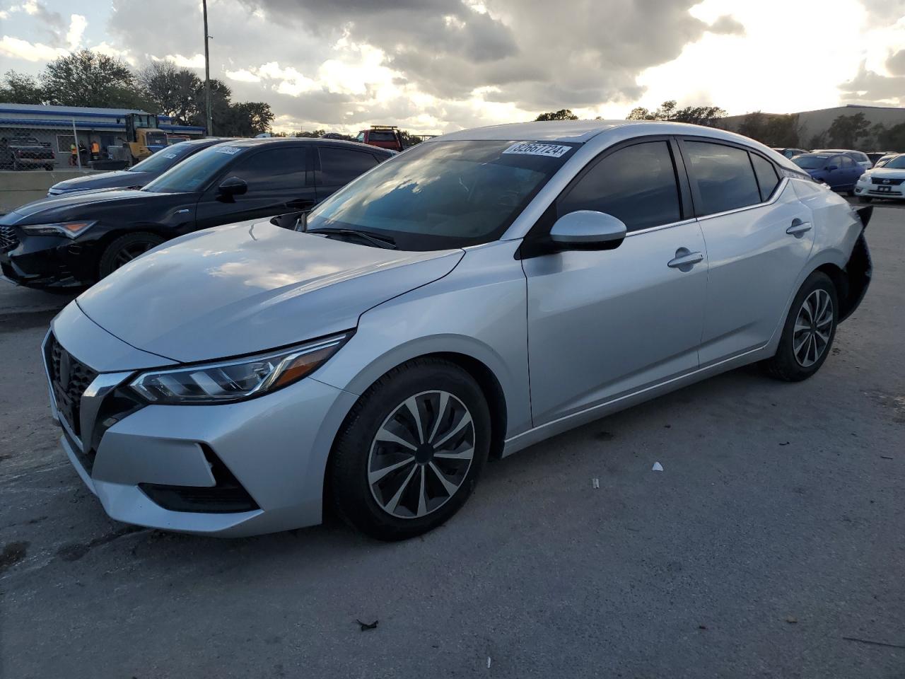 2022 NISSAN SENTRA S VIN:3N1AB8BV5NY278222