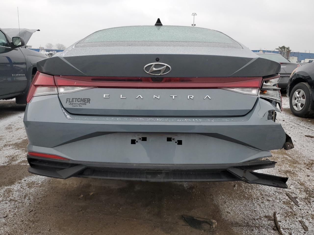 2022 HYUNDAI ELANTRA SEL VIN:KMHLS4AG8NU264234