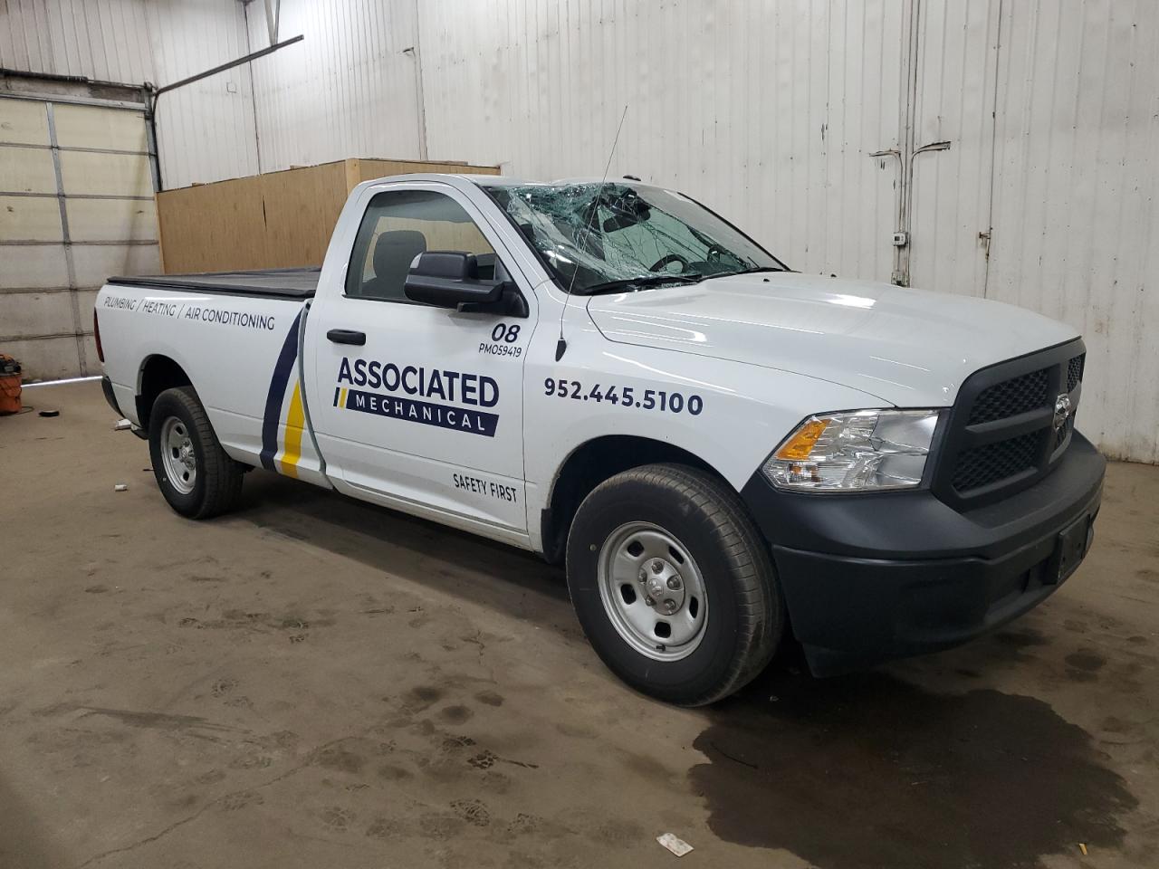 2022 RAM 1500 CLASSIC TRADESMAN VIN:3C6JR6DG4NG330223
