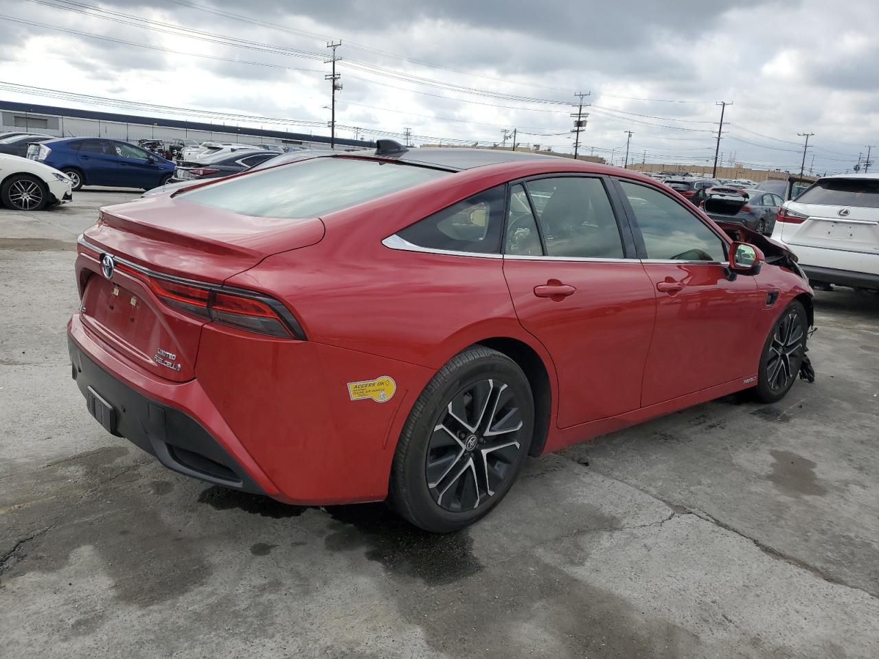 2022 TOYOTA MIRAI LE VIN:JTDAAAAA9NA004631