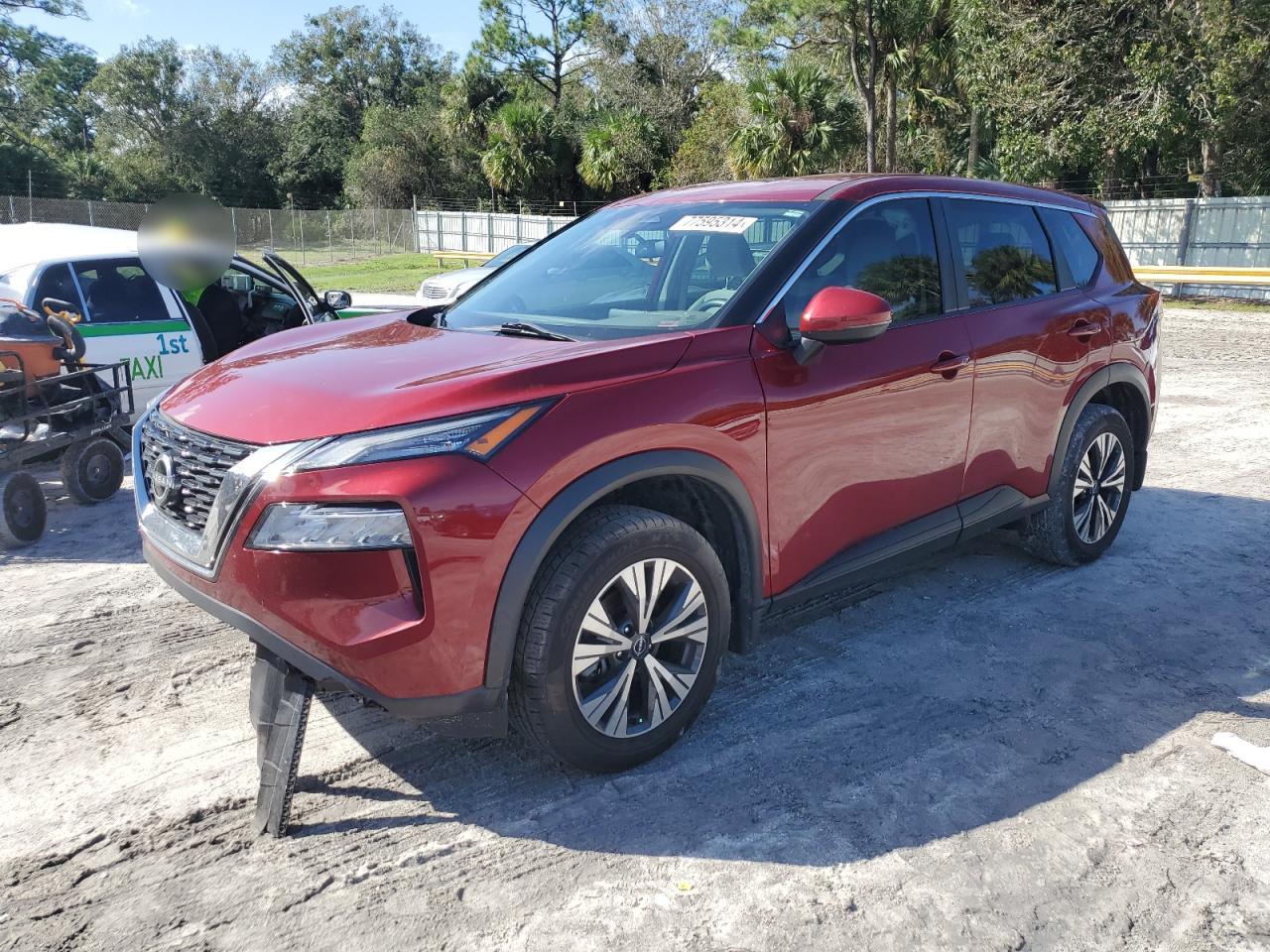 2022 NISSAN ROGUE SV VIN:5N1BT3BAXNC670664
