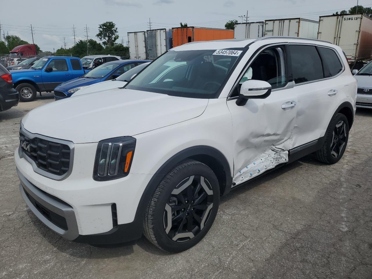 2023 KIA TELLURIDE S VIN:5XYP6DGC7PG357393